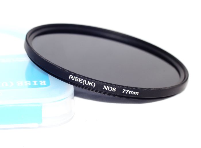 Нейтрально-сірий світлофільтр RISE (UK) 77 мм ND8