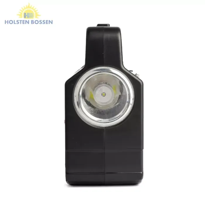 Портативна сонячна станція HB-1920 для заряджання ґаджетів — Power Bank, ліхтар, прожектор, 3 лампи, MP3, FM