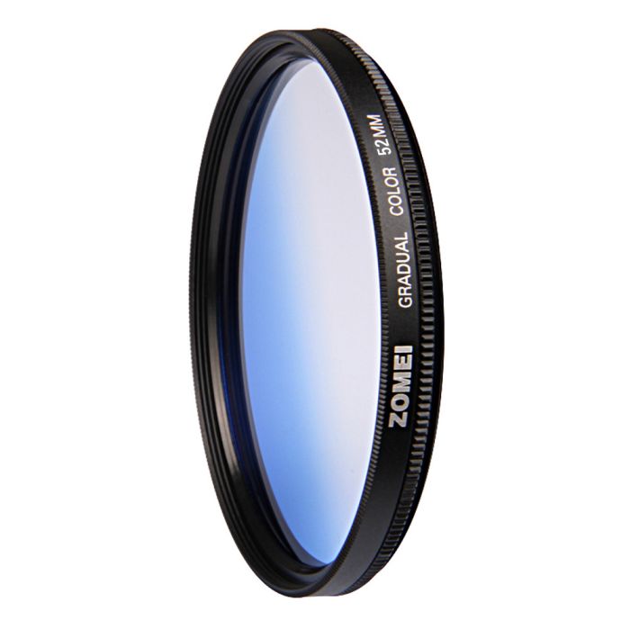 Градієнтний світлофільтр ZOMEI 52 мм - блакитний (blue)