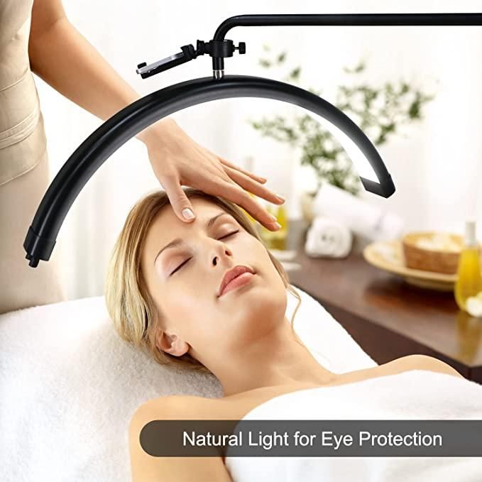 LED безтінова Moon лампа для відеобрезорів, вій, тату, брови — освітлення для косметології HD-M8X Censreal