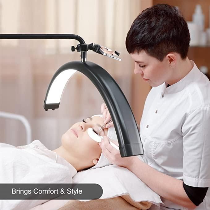 LED безтінова Moon лампа для відеобрезорів, вій, тату, брови — освітлення для косметології HD-M8X Censreal