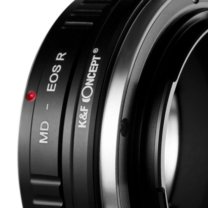 Адаптер (перехідник) K&F Concept — Minolta MD — CANON EOS R (для камер Canon з байонетом EOS RF) (MD-EOS R)