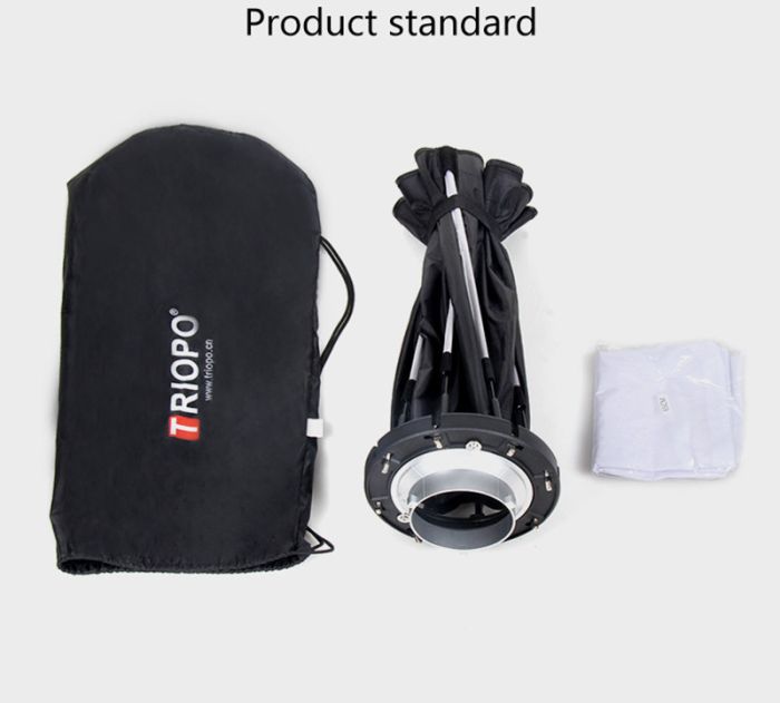 Софтбокс, розсіювач, дифузор (Softbox), октобокс Triopo — K2-90 з байонетом Bowens/Elichrom