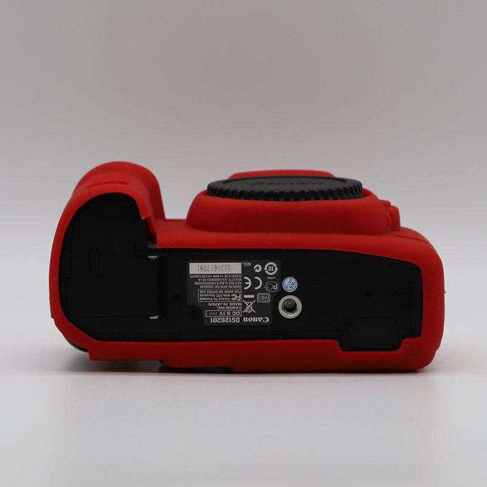 Захисний силіконовий чохол для фотоапаратів Canon EOS 5D Mark II — червоний