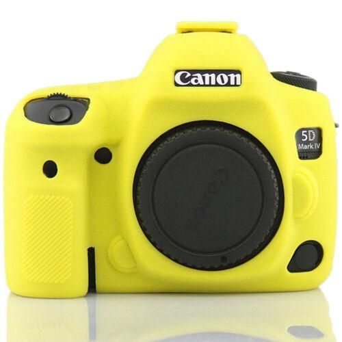 Захисний силіконовий чохол для фотоапаратів Canon EOS 5D Mark IV — жовтий