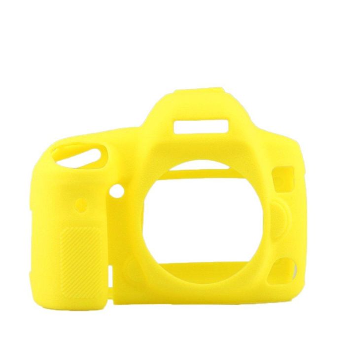 Захисний силіконовий чохол для фотоапаратів Canon EOS 5D Mark IV — жовтий