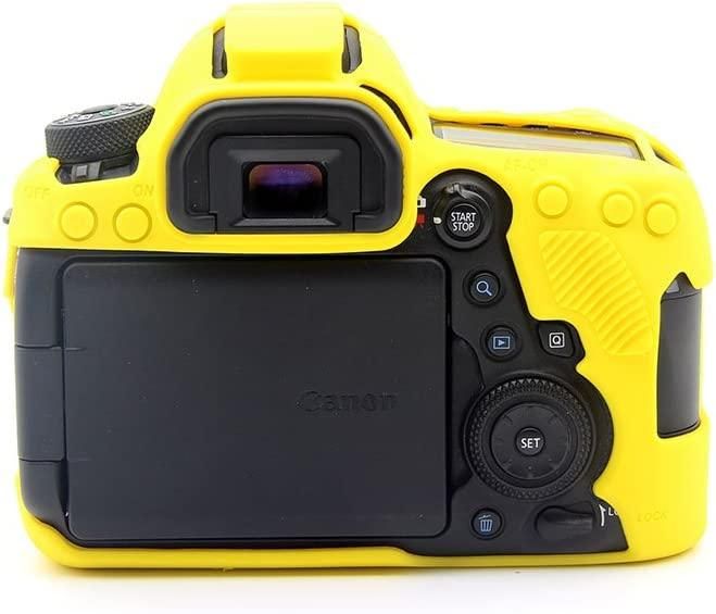 Захисний силіконовий чохол для фотоапаратів Canon EOS 6D Mark II — жовтий