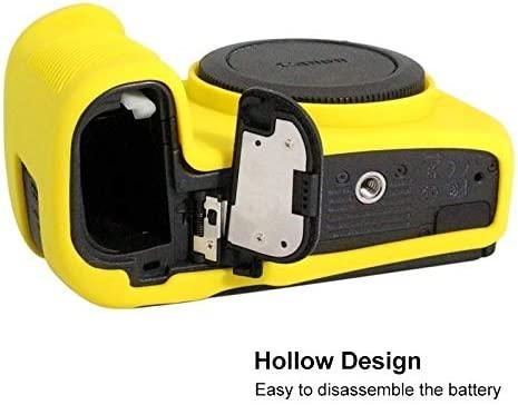 Захисний силіконовий чохол для фотоапаратів Canon EOS R — жовтий