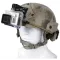 Кріплення на військовий шолом (каску NVG) — перевернуте для екшн-камери XIAOMI YI, SJCAM, GOPRO, DJI та інші