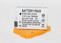 Акумулятор для фотоапаратів CANON 550D, 600D, 650D, 700D - LP-E8 (аналог) - 1900 ma