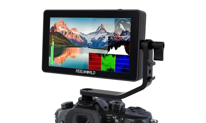 Накамерний монітор, дисплей FeelWorld F6 Plus V2 (5.5" дюймів, 3D-LUT (F6 Plus V2)