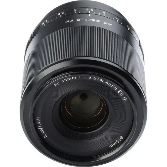 Об'єктив VILTROX AF 35 mm 1:1.8 STM (AF 35/1.8 FE) для камер Sony (байонет — E-mount)