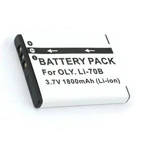 Акумулятор для фотоапаратів OLYMPUS — акумулятор Li-70B — аналог на 1800 ма