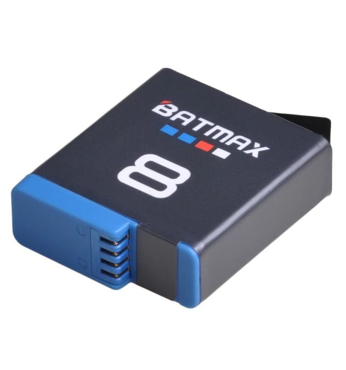 Акумулятор AHDBT-801 — аналог AJBAT-001 для GoPro Hero 5, 6, 7, 8 на 1680 ma + бокс для зберігання