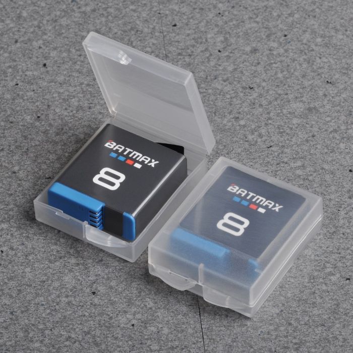 Акумулятор AHDBT-801 — аналог AJBAT-001 для GoPro Hero 5, 6, 7, 8 на 1680 ma + бокс для зберігання