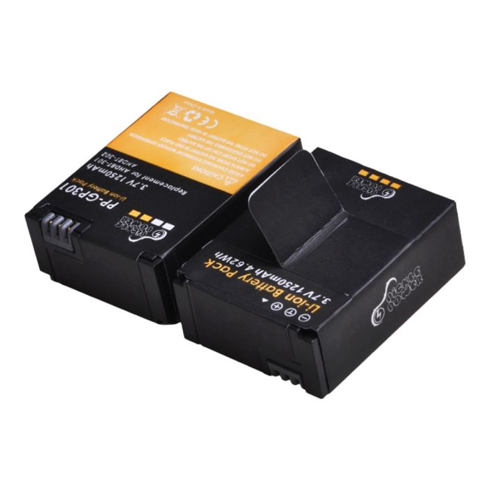 Акумулятор PP-GP301 (AHDBT-301, AHDBT-302, 201) для GoPro Hero 3 — аналог 1250 ma + бокс для зберігання