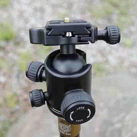 Швидкознімний майданчик Q56 для штативної головки Q02 для штативів QZSD Q298H, Q999H, Q999, Q555, Q666, Q360