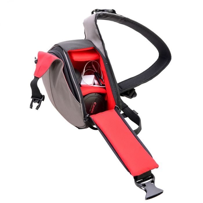 Сумка для фотоапаратів і камер Soudelor — сіра (тип "1608")