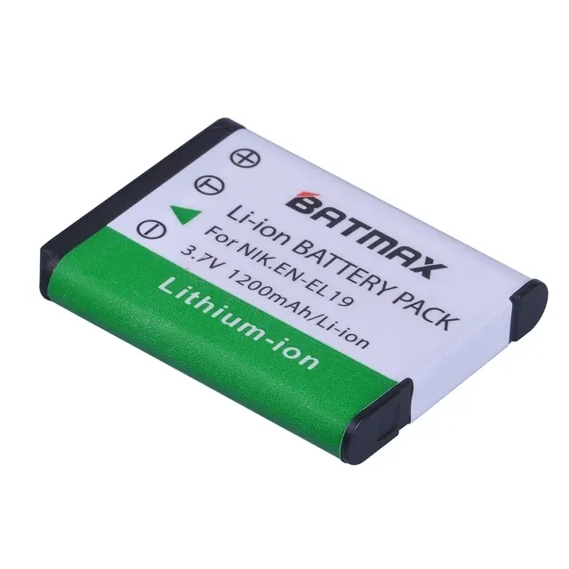 Акумулятор EN-EL19 — аналог на 1200 ма для камер NIKON COOLPIX від Batmax