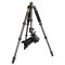 Штатив фірми QZSD для фотоапаратів - Q-666C (Q666C) + головка QZSD-02 (матеріал - карбон (вуглецеве волокно))