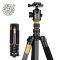 Штатив фірми QZSD для фотоапаратів - Q-666C (Q666C) + головка QZSD-02 (матеріал - карбон (вуглецеве волокно))
