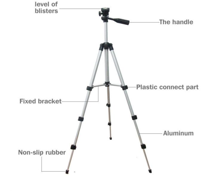 Штатив фірми ENZE для фотоапаратів та відеокамер - ET-3110 + головка