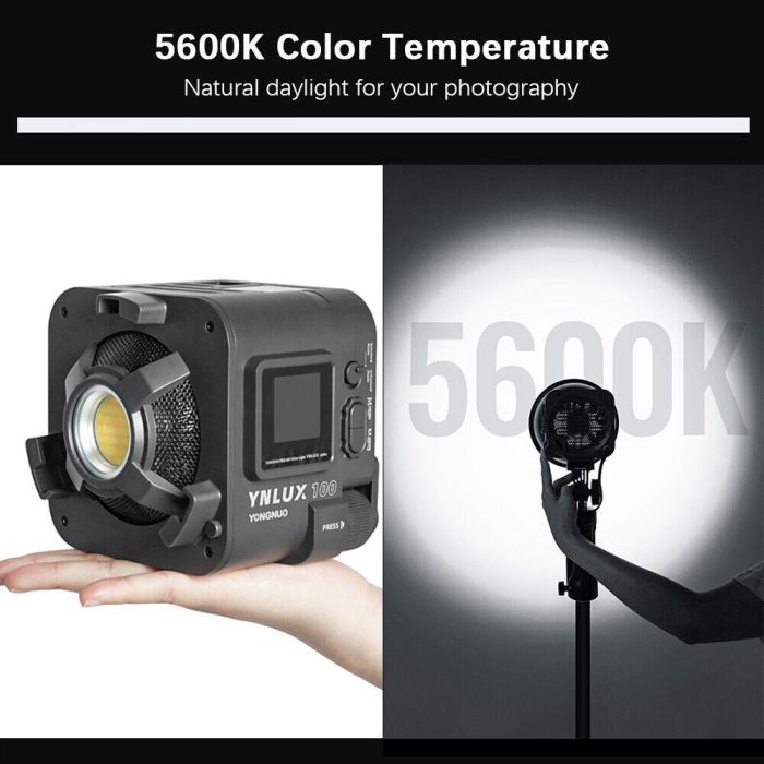 LED-світло, освітлювач, студійне світло Yongnuo YNLUX100 (3200-5600K)