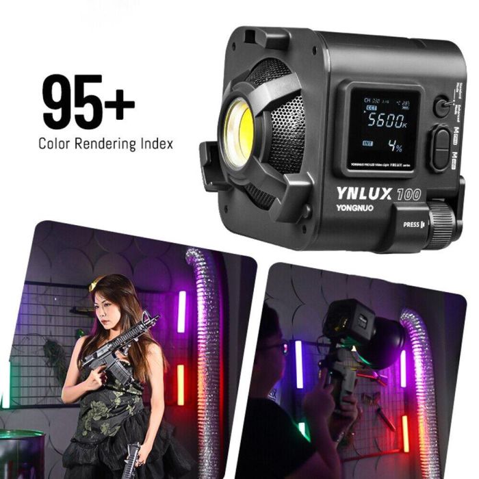 LED-світло, освітлювач, студійне світло Yongnuo YNLUX100 (3200-5600K)