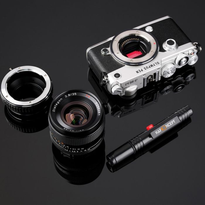 Очисний олівець для оптики з набором насадок K&F Concept SKU.1691