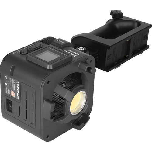 LED-світло, освітлювач, студійне світло Yongnuo YNLUX100 KIT (3200-5600K) з тримачем і кейсом