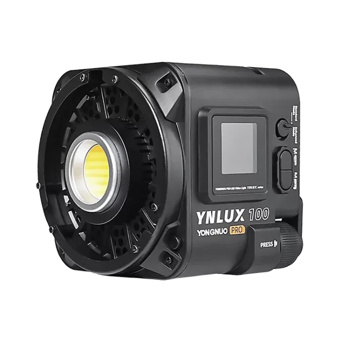Комплект S: LED-світло, освітлювач, студійне світло Yongnuo YNLUX100 PRO (3200-5600K) + мережевий адаптер