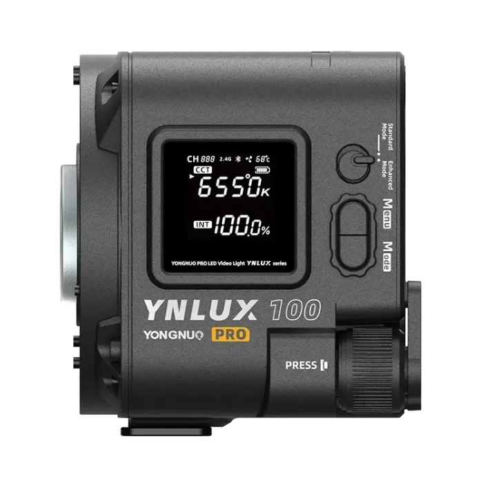 Комплект XXL LED-світло Yongnuo YNLUX100 PRO KIT + стійка 2.8 м + софтбокс 55 см + 2 х NP-F960 + зарядне