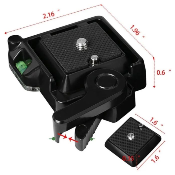 Штативний адаптер зі швидкознімним майданчиком QR40 (Tripod Quick Release Plate)