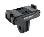 Магнітний адаптер TELESIN з двома захоплювачами для DJI OSMO Action 3, 4, 5 Pro, OSMO360 (код No OA-TPM-T04)