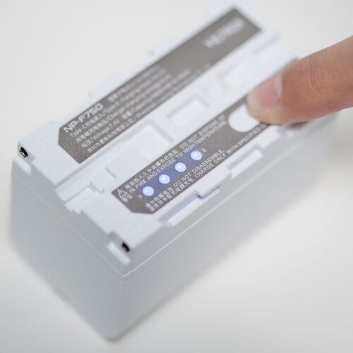 Акумулятор Viltrox L-Series NP-F750 з USB роз'ємом LED-світла та іншого (4400 ma) + кабель TYPE-C у комплекті