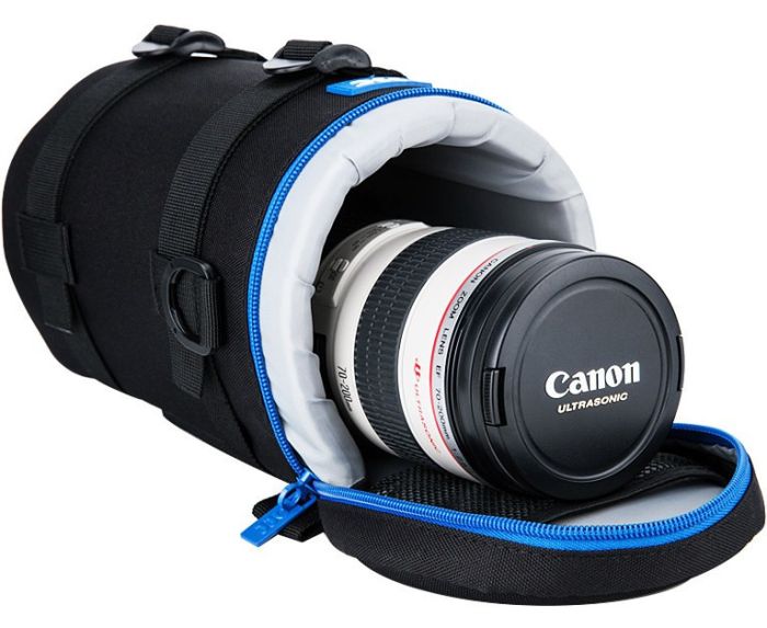 Захисний кофр, чохол, футляр, сумка для об'єктива DLP-6II від JJC розмір 113 x 240 — чорний