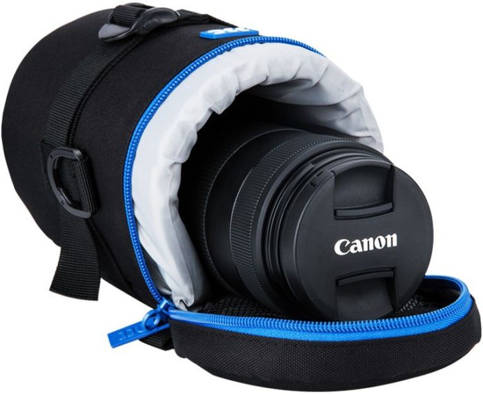 Захисний кофр, чохол, футляр, сумка для об'єктива DLP-4II від JJC розмір 100 x 182 — чорний