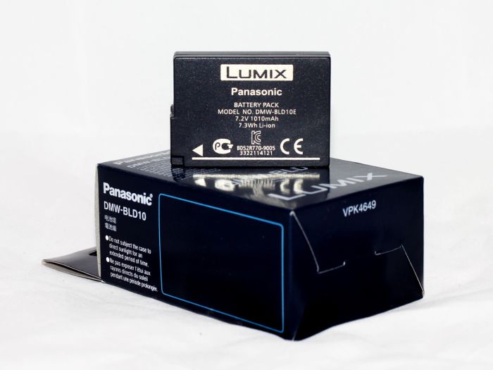 Акумулятор DMW-BLD10E (аналог DMW-BLD10 DMW-BLD10GK DMW-BLD10PP) для фотоапаратів Panasonic