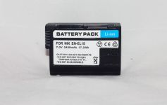 Акумулятор для камер NIKON 1 V1, D7000, D7100, D7200, D600, D610, D800, D800E, D810 - EN-EL15 аналог 2450 ma