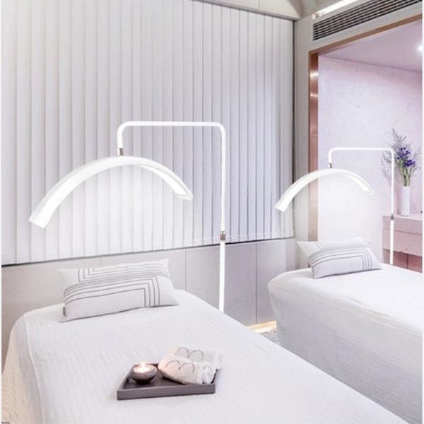 LED безтінова Moon лампа для відеобрезорів вій тату брови освітлення для косметології HD-M12X Censreal біла