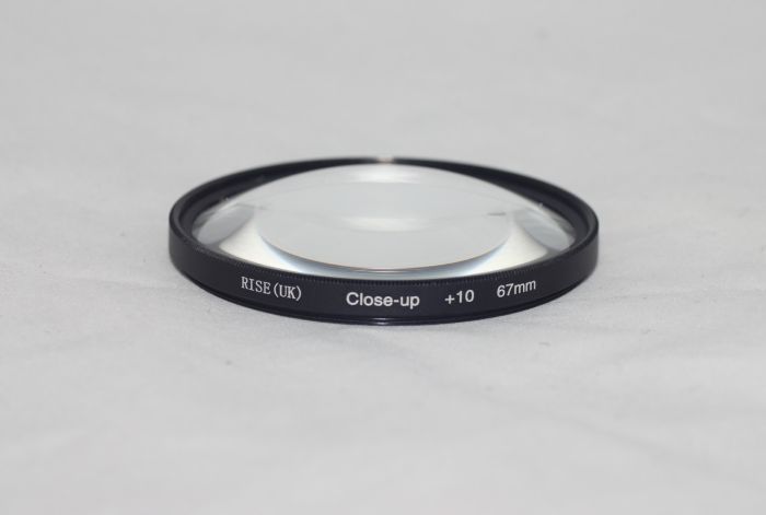 Світлофільтр - макрооб'єктив CLOSE UP +10 67mm RISE (UK)