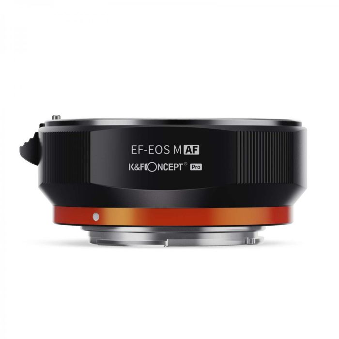 Адаптер (перехідник) автофокусний K&F Concept EF-EOS M для Canon EF, EF-S на байонет Canon EOS M (EF-EF M)