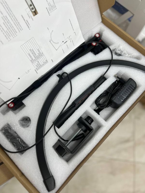 Настільна LED безтінова Moon лампа для відеобзорів, вій, тату, брови — для косметології HD-M3X Censreal