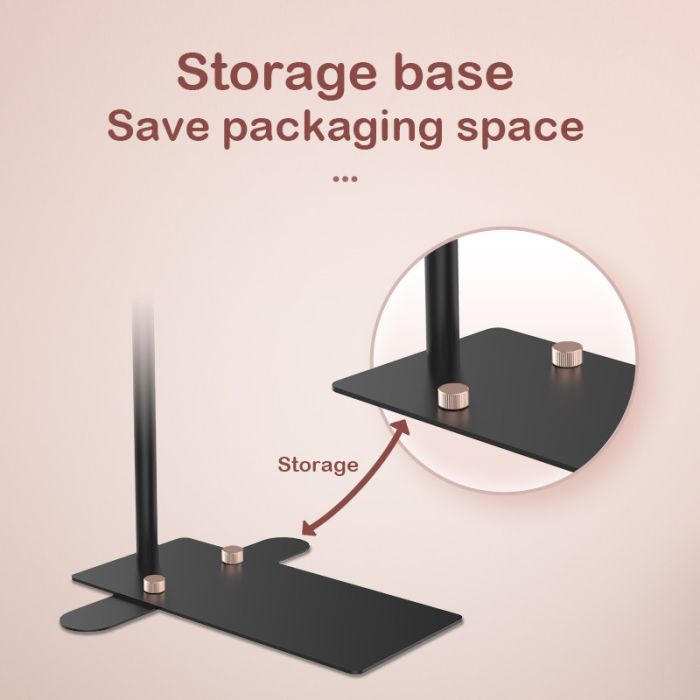 LED безтінова Moon лампа-трансформер для відеобзорів, вій, тату, брови — для косметології HD-M9X Censreal