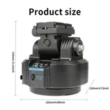 Обертовий моторизований штатив — головка з пультом керування YT-1500 від Zifon для екшн-камер і телефонів