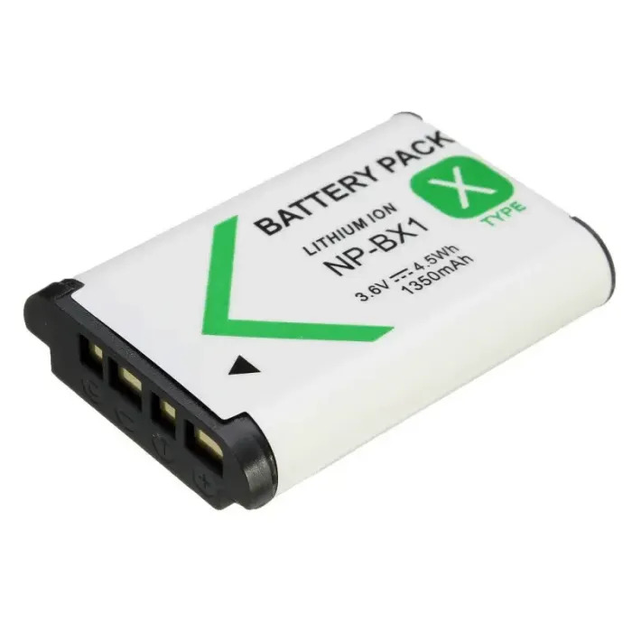 Комплект: зарядний пристрій — бокс для зберігання акумуляторів Sony NP-BX1 + 3 шт акумулятора NP-BX1