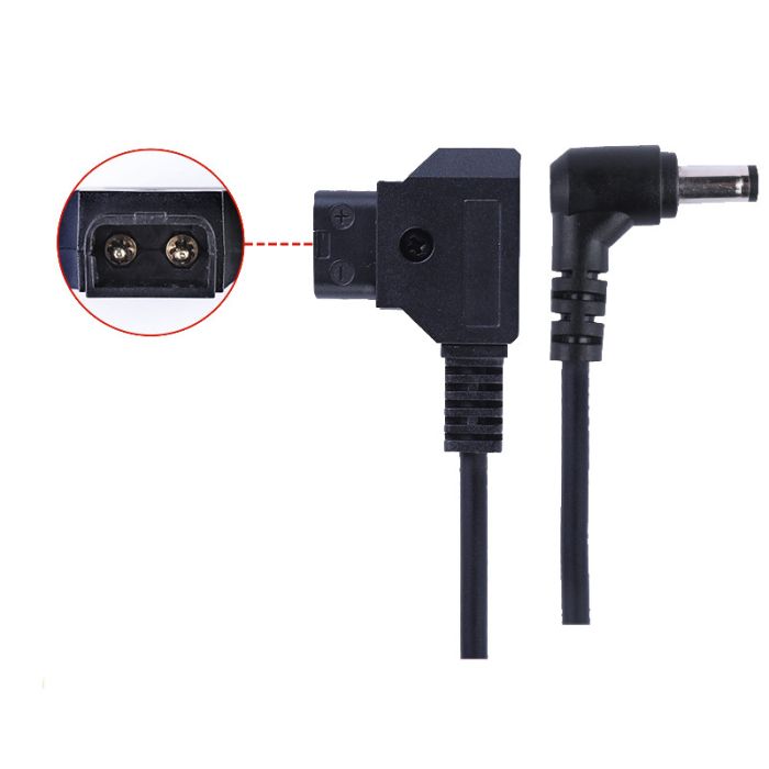 Кабель живлення D-Tap — DC 5,5х2.5 mm (D-Tap — DC5525) прямий (код CC04)