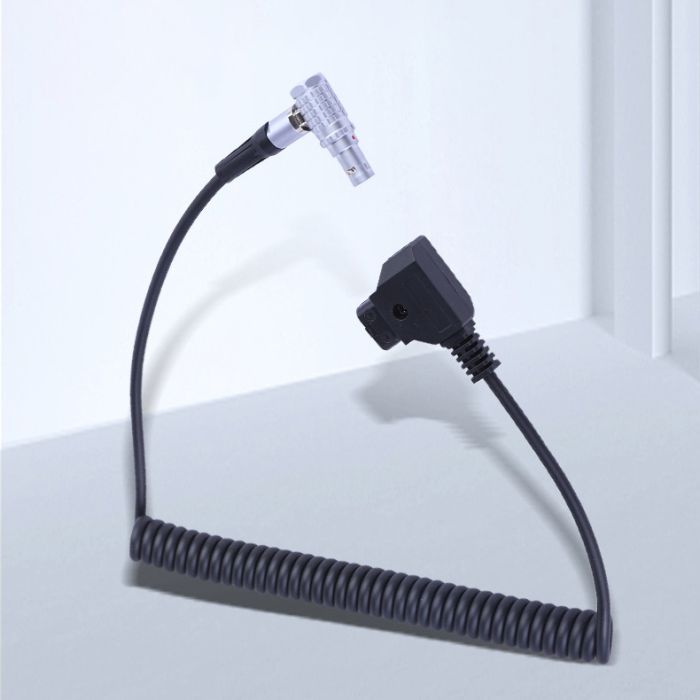 Кабель живлення D-TAP — 2-Pin Lemo (вуглова головка) (код CC07)