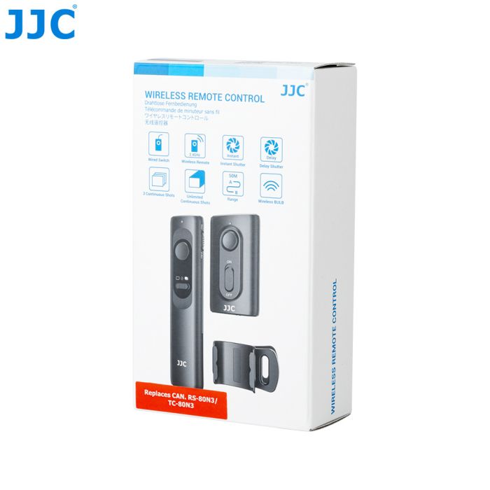 Бездротовий пульт ДК JJC RF-SWA для Canon (сумісний з RS-80N3)