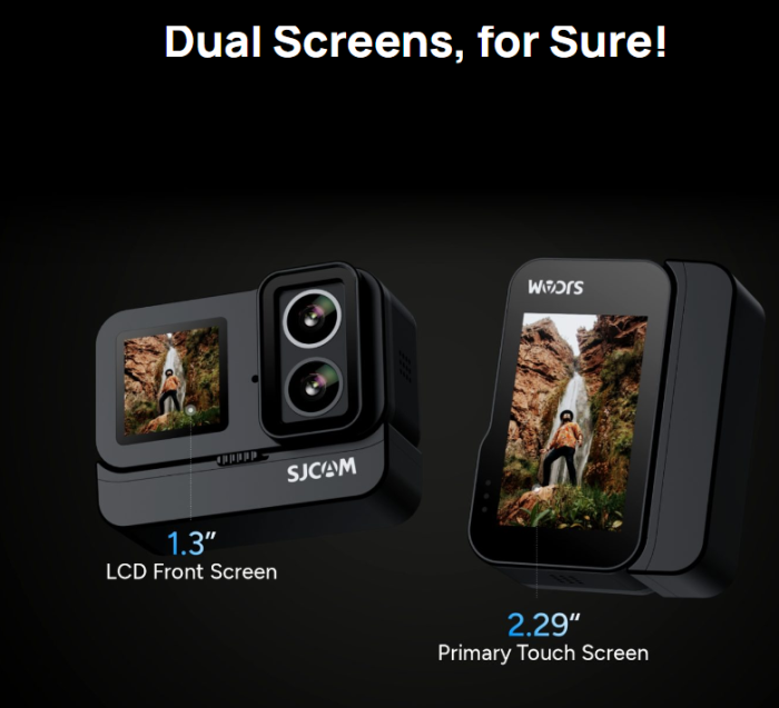 Екшн-камера SJCAM SJ20 Dual Lens